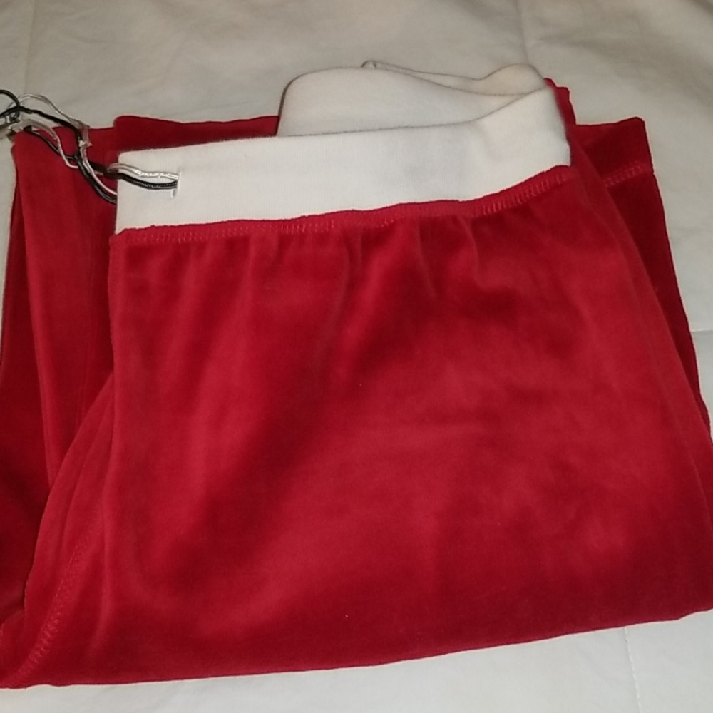 Women velour pants